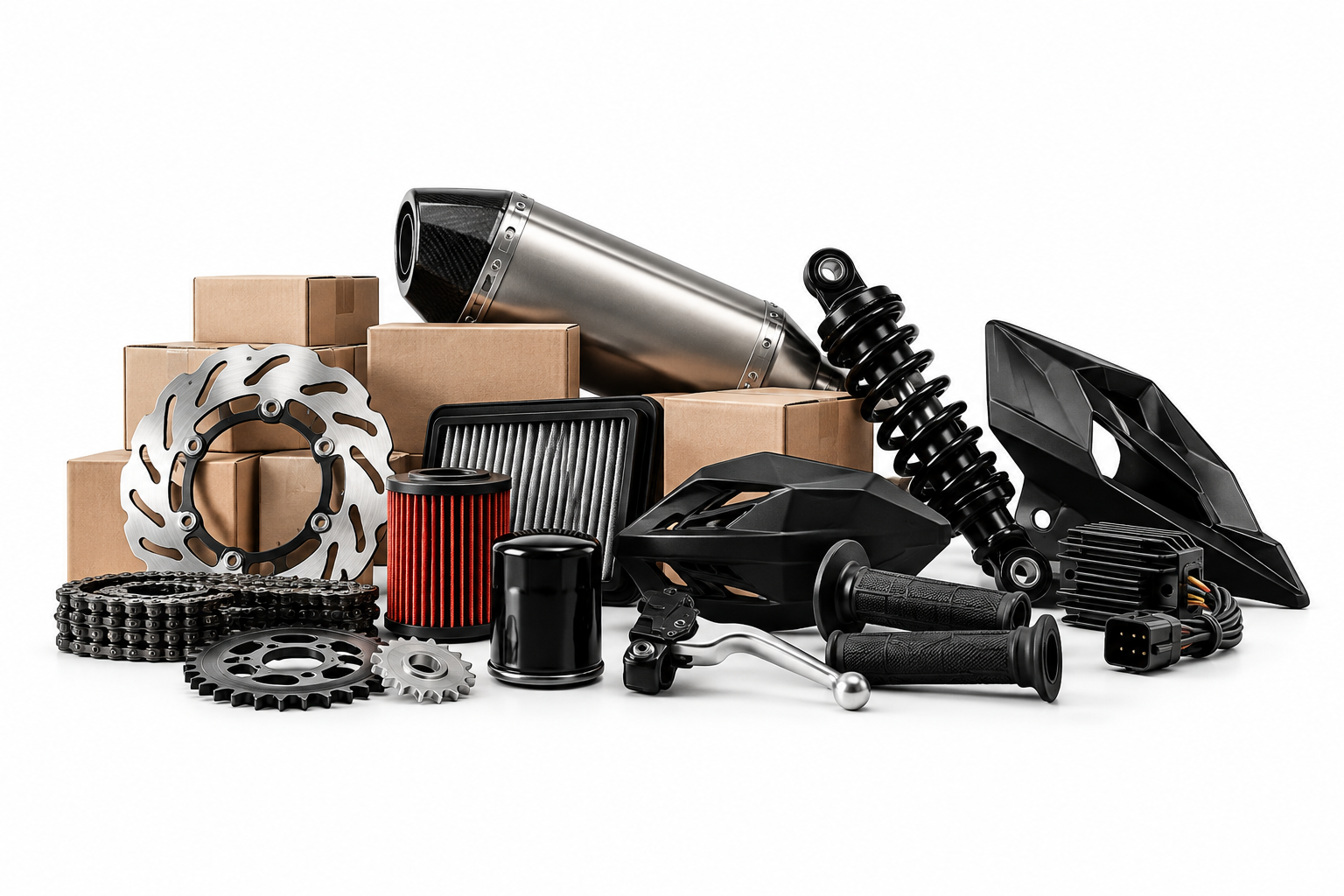 Unused powersports parts inventory
